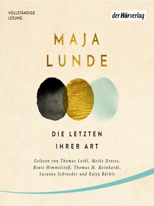 Title details for Die Letzten ihrer Art by Maja Lunde - Wait list